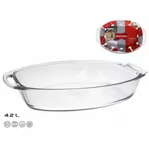 Bikuvalt Stiklinis indas kepimui Marinex 4.2L 40x27.5x7cm