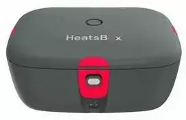 Carruzzo Faitron HeatsBox GO / Išmanioji šildoma pietų dėžutė / maitinama baterijomis / iki 85 °C