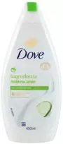 Dove Go Fresh Cucumber & Žalias Tea Dušo želė dušo želė, 450 ml