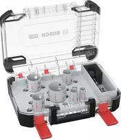 Grąžtas Gręžimo karūnų rinkinys Bosch PRO Multi Material PC Plus; 22-64 mm; 9 vnt.
