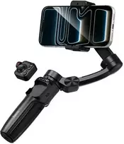 Gimbal with 3-axis stabilization and remote control Hoco K91 juodas