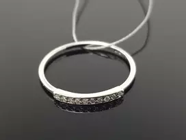 Best Diamonds Balto aukso žiedas su briliantais