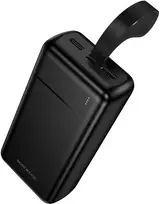 Borofone Power Bank 30000mAh BJ88B Clever – 2xUSB – juodos spalvos