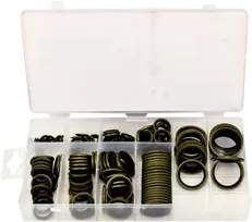 AW-Tools AWTOOLS METALINĖS-GUMINĖS POVERŽLĖS 150vnt. MIX