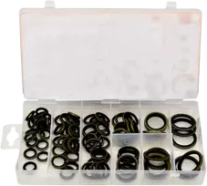 AW-Tools AWTOOLS METALINĖS-GUMINĖS POVERŽLĖS 90vnt. RINKINYS
