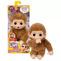 Little Live Pets: Mini Maki interaktyvus pliušinis beždžionėlis – Pepi Peach