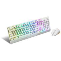 Msi VIGOR GK30 KOMBO BALTA KODAS, 1.8m, 5000DPI, RGB LED, 6 mygtukai, USB, mechaniniai jungikliai