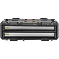 Dewalt Saugojimo DWST08520-1 42.8 l, 2 stalčiai, 25 kg maksimali apkrova, nuimami skyriai, metalinis užraktas, aliuminio rankenos
