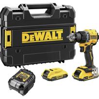 Dewalt bevielis gręžtuvas DCD794D2T-QW, 18 V, 2 Ah Li-ion, 74 Nm, 2 greičiai, 2 akumuliatoriai, T STAK dėžė