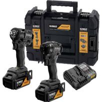 DEWALT Belaidis smūginis atsuktuvas DCK2224MP2T-QW, 18 V akumuliatorius, 2 x 5Ah, 400 Nm sukimo momentas