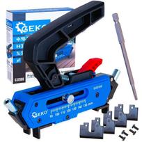 Geko terasų jig įrankis G30180, minimalus lentos plotis 90 mm, maksimalus lentos plotis 150 mm, gręžimo vadovo kampas 50°