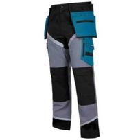 Lahti Pro darbo kelnės 5076267, 270 g/m², 24 kišenės, 4 su užtrauktuku, trigubos siūlės, CE, I kategorija, XL, montavimo kišenės
