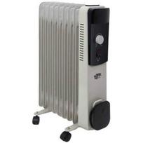 Besk Alyvos radiatorius 9131558, 2000 W, 220–240 V / 50 Hz, 3 šildymo režimai, apsauga nuo perkaitimo, energijos indikatorius