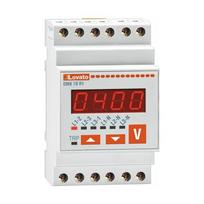 Lovato Electric Woltomierz trójfazowy cyfrowy modułowy 15-660V (DMK70R1) | DMK70R1 | 8013975152225