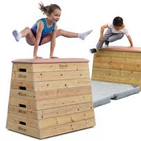 CLASSIC WORLD Medinė gimnastikos dėžė