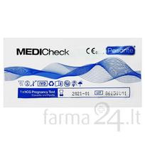 Pasante nėštumo testas MEDICheck hCG (kasetė)