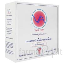 VA W.O.W moteriški prezervatyvai, 3 vnt.