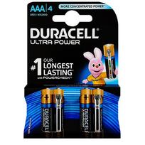 Duracell Ultra Power AAA LR03 šarminiai elementai, 4 vnt.