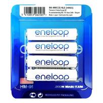 Panasonic Eneloop AAA 750 mAh BK-4MCCE/4LE elementai, 4 vnt.