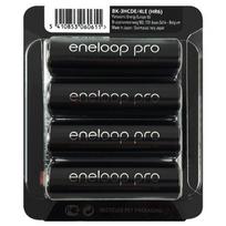 Panasonic Eneloop Pro AA 2500 mAh BK-3HCDE/4LE elementai, 4 vnt.