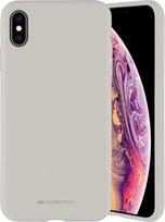 Telefono dėklas Mercury Silicone Case, skirtas Samsung G986 S20 Plus, akmens spalvos