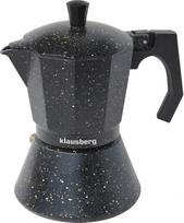 Moka kavinukas Klausberg KB-7161, 0.6 l, juoda sp.