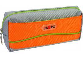 Penalas JCPZ, CoolForSchool, 200x85x45 mm, su 2-iem skyriais, pilkos/oranžinės sp.