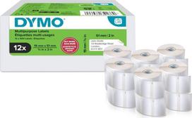 DYMO LW-Rücksendeetiketten Vorteilspack 19x51mm 12Rl 500St (2234186)
