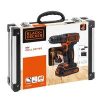 Prekė su pažeista pakuote. Akumuliatorinis suktuvas-gręžtuvas su akumuliatoriumi Black & Decker BDCHD18BAFC-QW, 18 V, 1.5 Ah