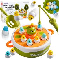WOOPIE dinozaurų gaudymo 4in1 arkadinis žaidimas Katapulta