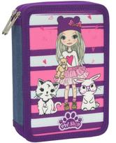 Penalas PET SHOP, CoolForSchool, 205x140x45 mm, su 2-iem atverčiamais skyriais