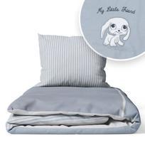 Patalynės užvalkalų komplektas kūdikiams 120x90 MyBaby, 2 dalių