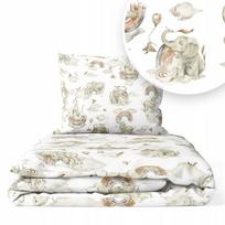 Patalynės užvalkalų komplektas kūdikiams 135x100 MyBaby, 2 dalių