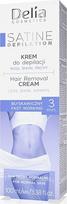 Depiliacinis kremas Delia Satine 3 minučių greito poveikio kūnui ir bikini zonai 100 ml