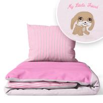 Patalynės užvalkalų komplektas kūdikiams 120x90 MyBaby, 2 dalių