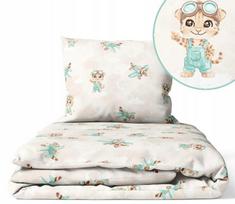 Patalynės užvalkalų komplektas kūdikiams 135x100 MyBaby, 2 dalių