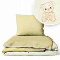 Patalynės užvalkalų komplektas kūdikiams 120x90 MyBaby, 2 dalių