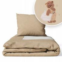 Patalynės užvalkalų komplektas kūdikiams 120x90 MyBaby, 2 dalių