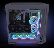 THERMALTAKE SWAFAN 12 RGB 120mm Case Fan White CL-F145-PL12SW-A