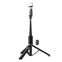 Hoco Selfie stick tripod with remote control + LED light K34 black
