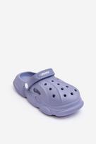 Vaikų šlepetės Crocs Blue Cloudy