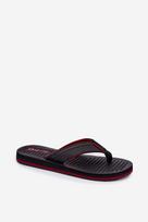 Vyrų juodos vasarinės šlepetės Flip Flop tipo