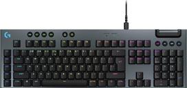 Prekė su pažeista pakuote. Laidinė žaidimų klaviatūra Logitech G915 X, Anglų (US), juoda sp./pilka sp.