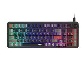 MSi FORGE GK110 Wired Gaming Membrane US keyboard - Black