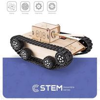 Medinis konstruktorius "Elektrinis tankas", mokomasis modelis