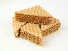 Vafliai su karamelės skonio pertepimu, 3 kg