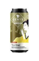Gaivusis arbatos gėrimas KOMBUCHA GENYS, YUZU GINGER 0,44l, skardinė