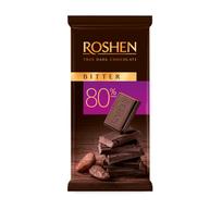 Juodasis šokoladas Roshen Bitter 80%, 85 g