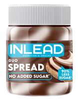 Inlead Spread 350 g. - Pieniškos kakavos ir lazdyno riešutų "Duo"