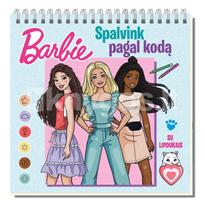 Barbie. Spalvink pagal kodą - Mattel